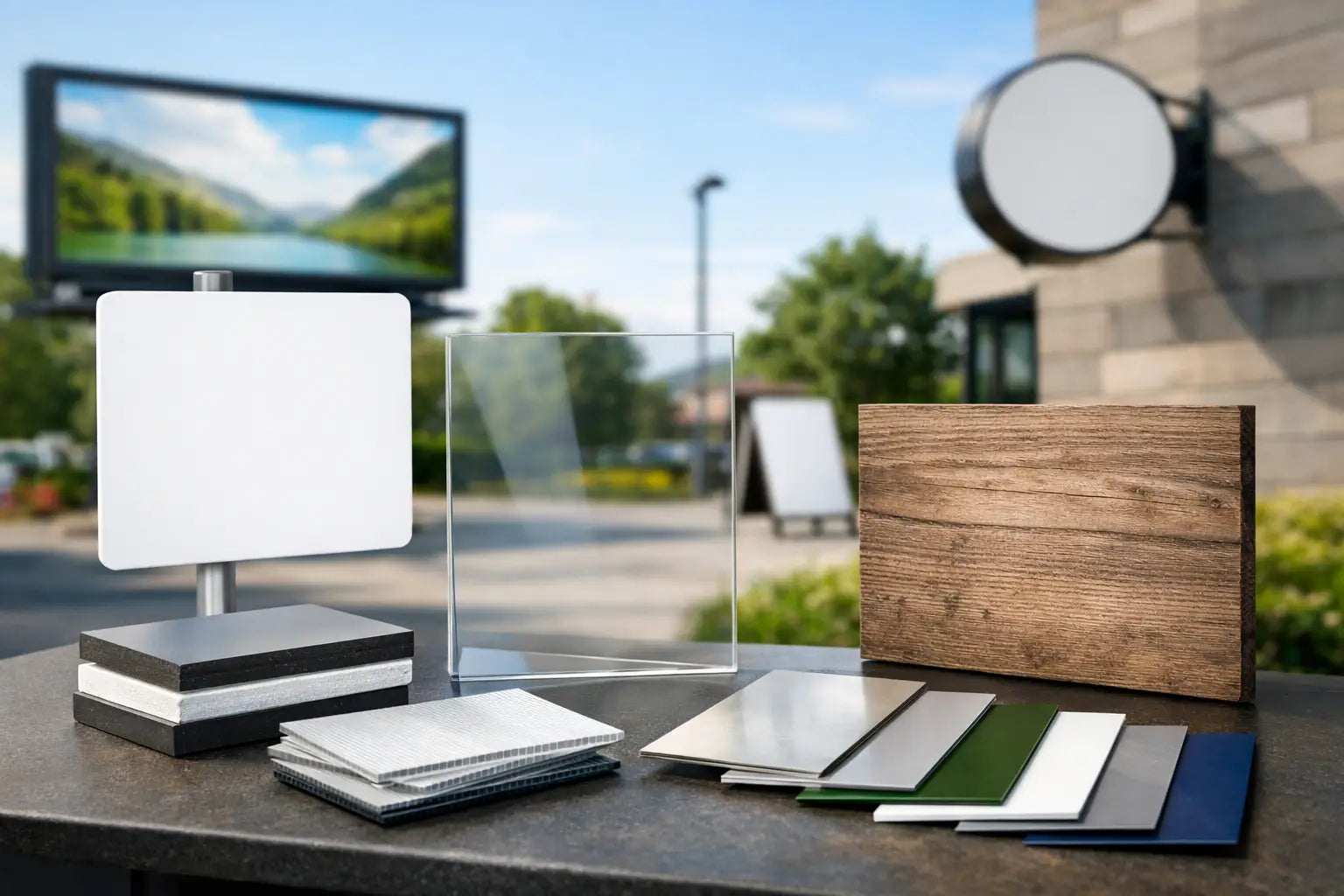 Outdoor Signage Material Guide for Better Results