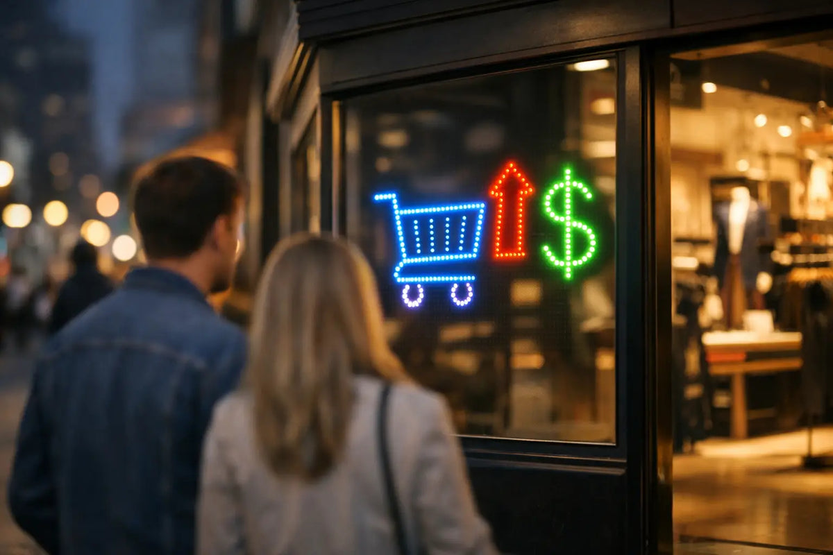 LED Signs That Turn Foot Traffic Into Sales