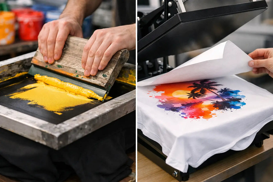 Screen Printing vs Sublimation: Which Fits?