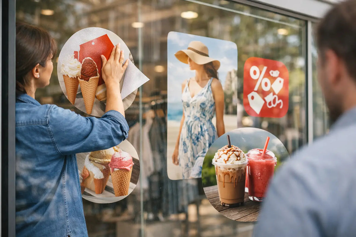 How to Create Storefront Window Clings That Sell