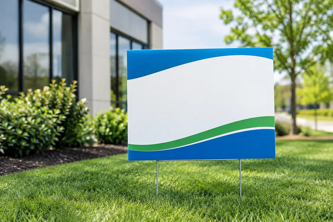 Custom Lawn Signs for Business That Get Seen