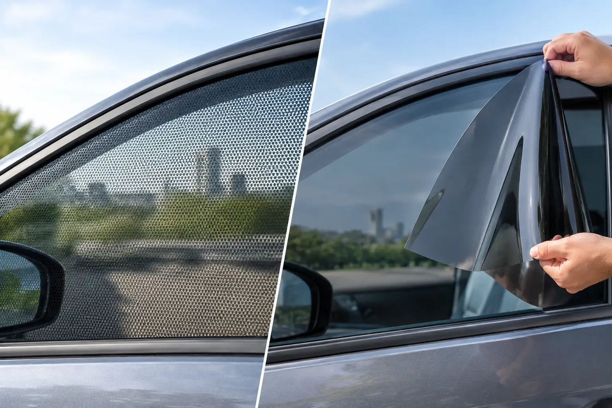 Window Perforation vs Window Film Compared