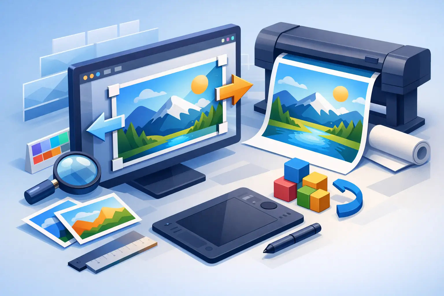 How to Resize Images for Large Format Printing
