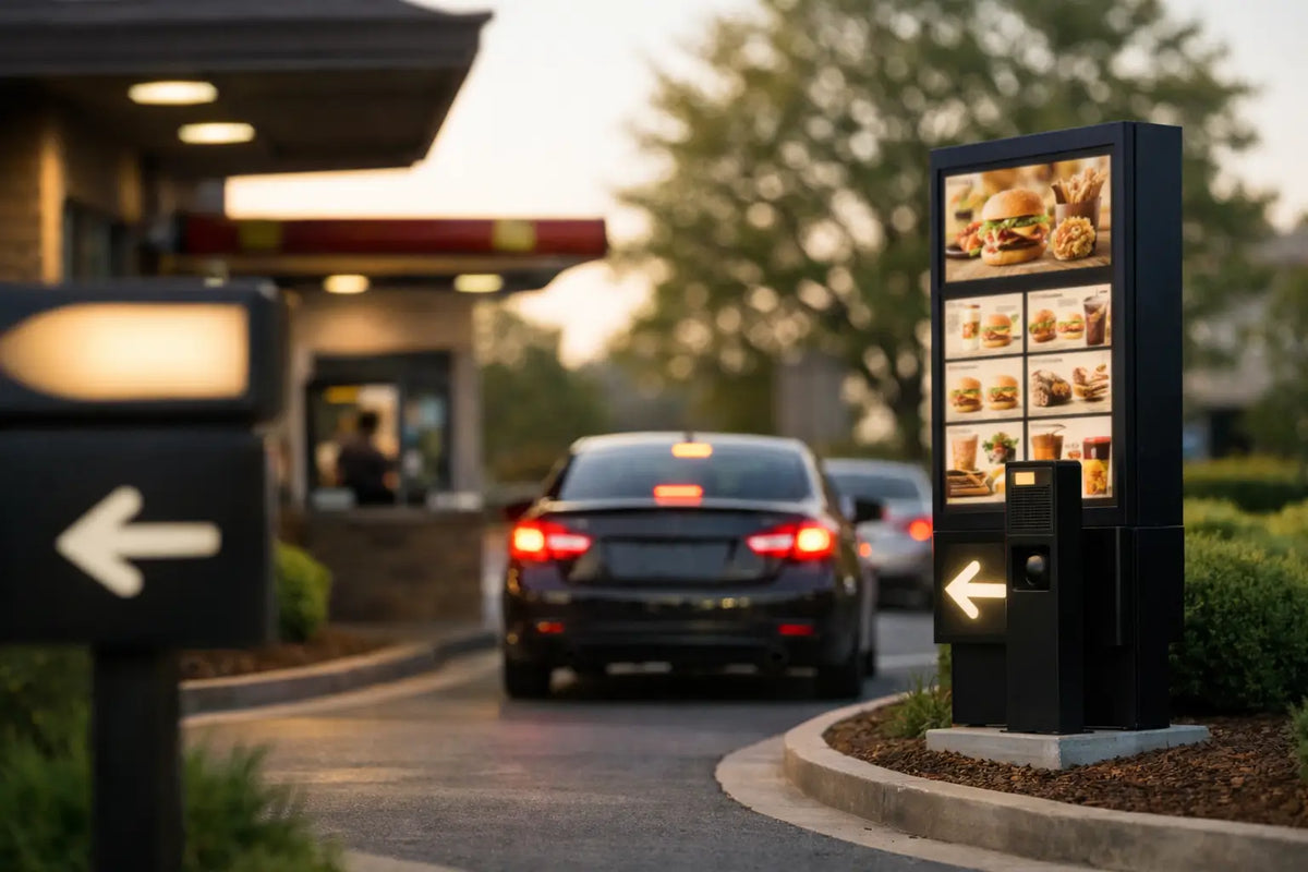 Restaurant Drive Through Signage That Moves More Cars