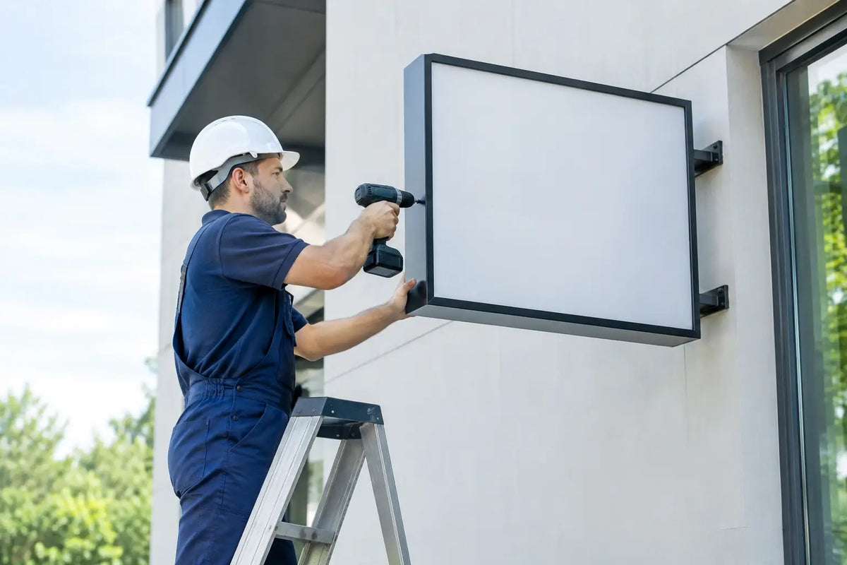 Sign Installation Guide for Better Brand Visibility