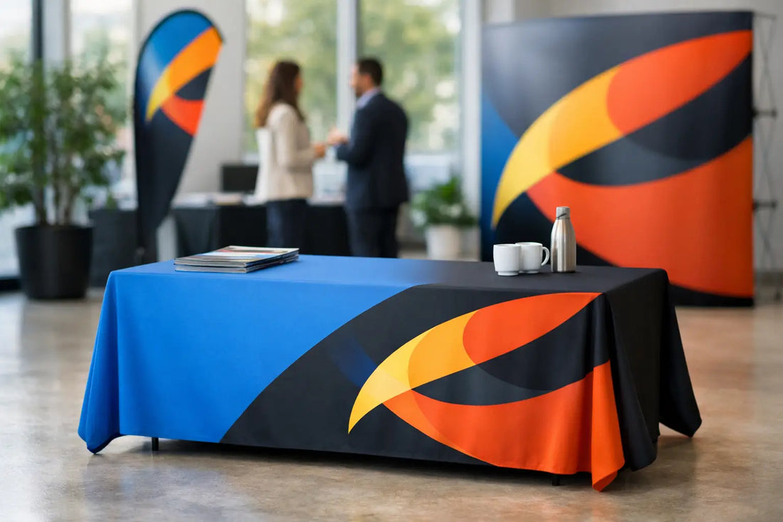 Custom Table Throws That Build Brand Visibility
