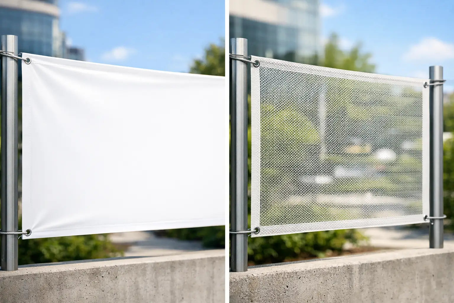 Vinyl Banners vs Mesh: Which Works Best?