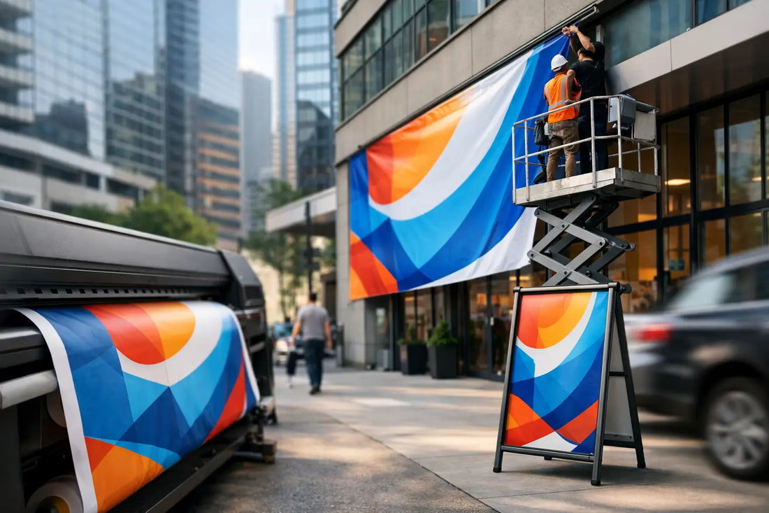 Business Banner Printing That Gets Seen