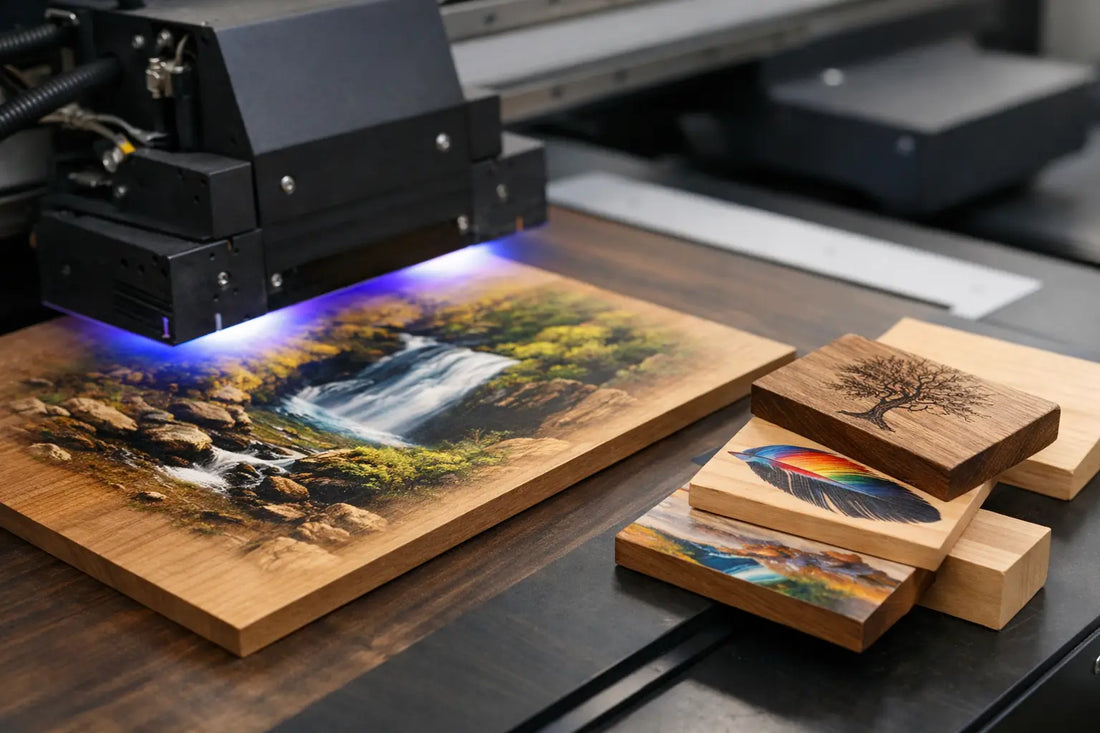Can UV Printing Print Wood? Yes - Here’s How
