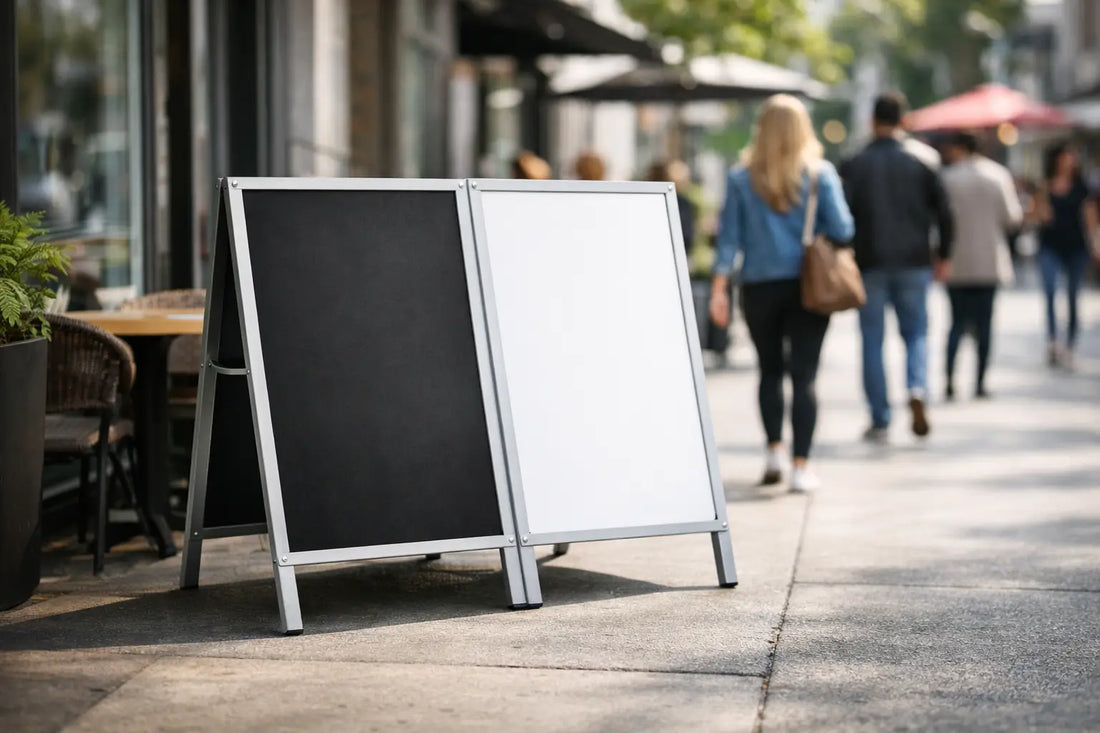 How to Pick Sidewalk Signs That Drive Foot Traffic
