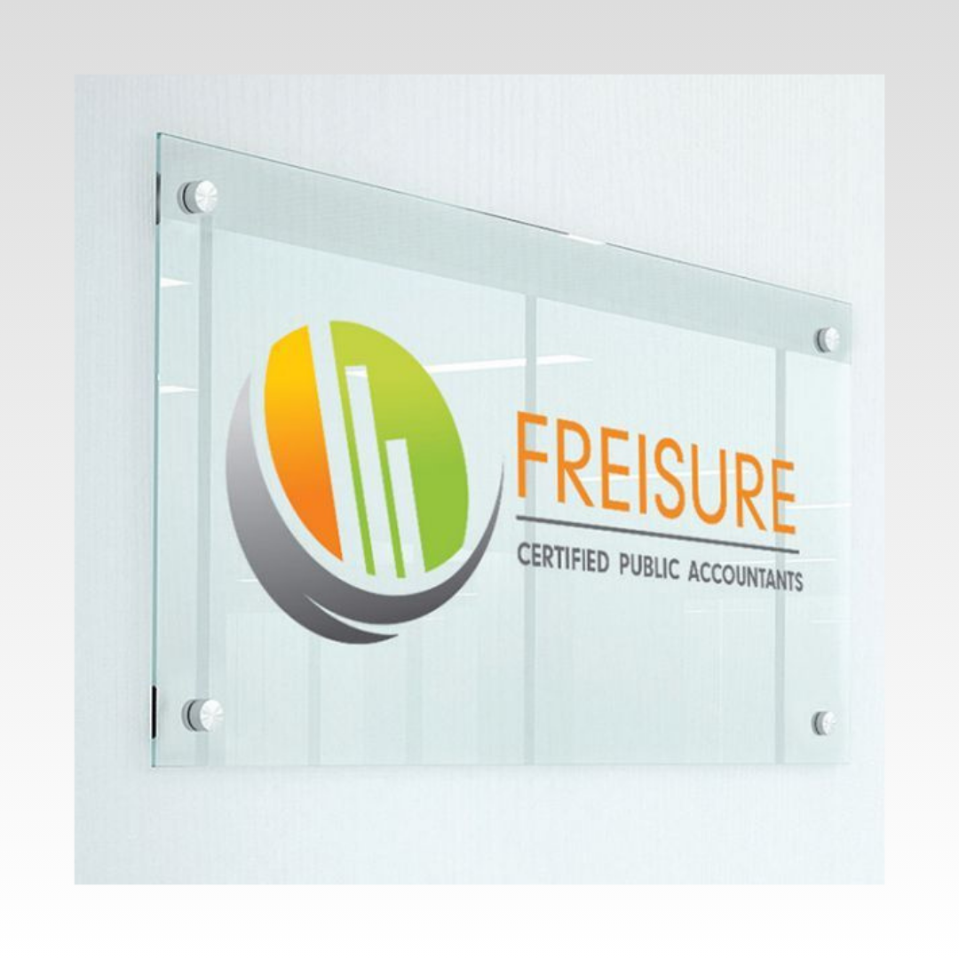 Frosted Acrylic Signs