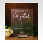 Frosted Acrylic Signs