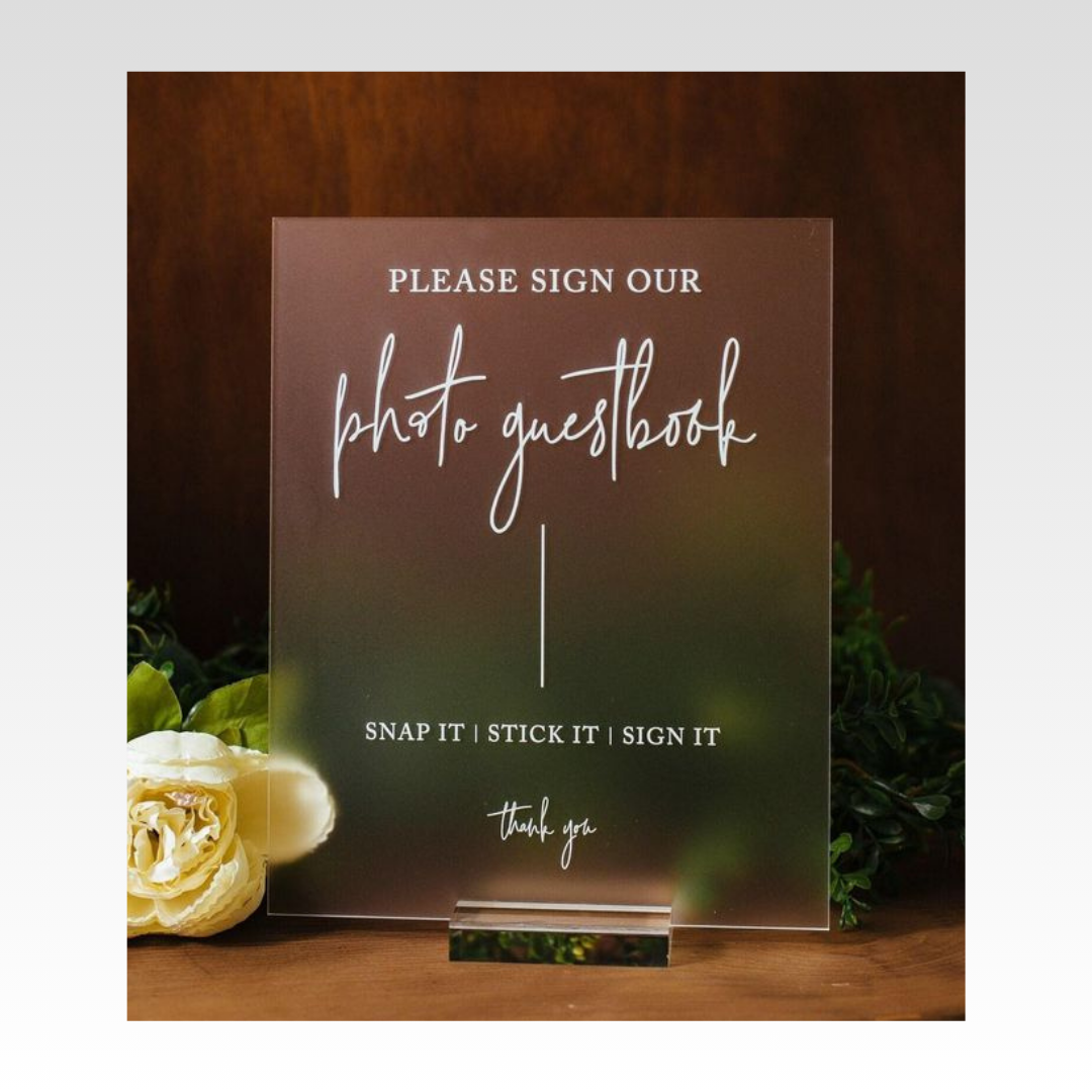 Frosted Acrylic Signs