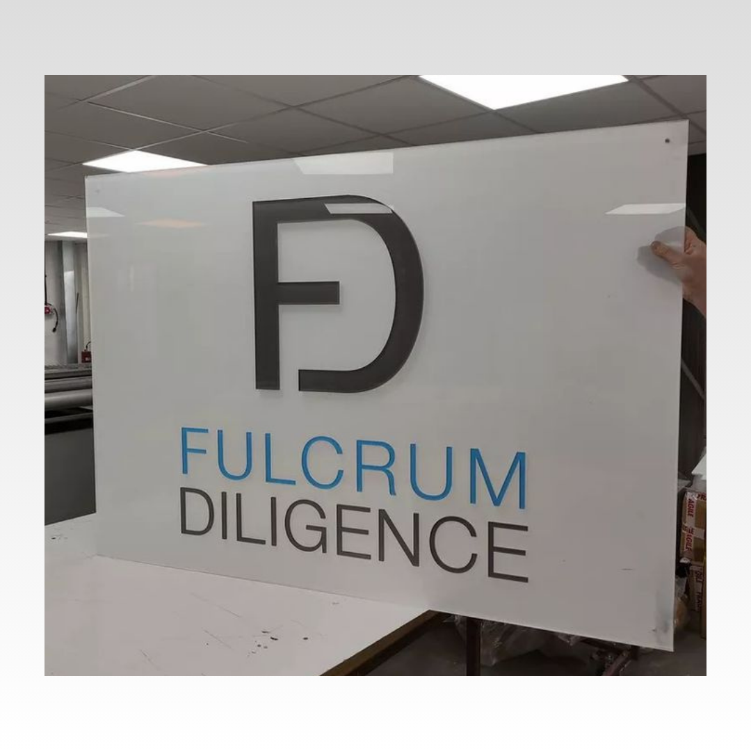 Frosted Acrylic Signs