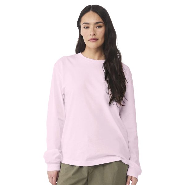 Women's Long Sleeve Shirts Bella + Canvas Unisex 6oz Heavyweight Long-Sleeve T-Shirt | 3511