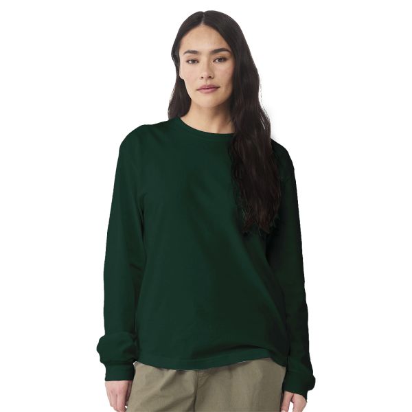 Women's Long Sleeve Shirts Bella + Canvas Unisex 6oz Heavyweight Long-Sleeve T-Shirt | 3511