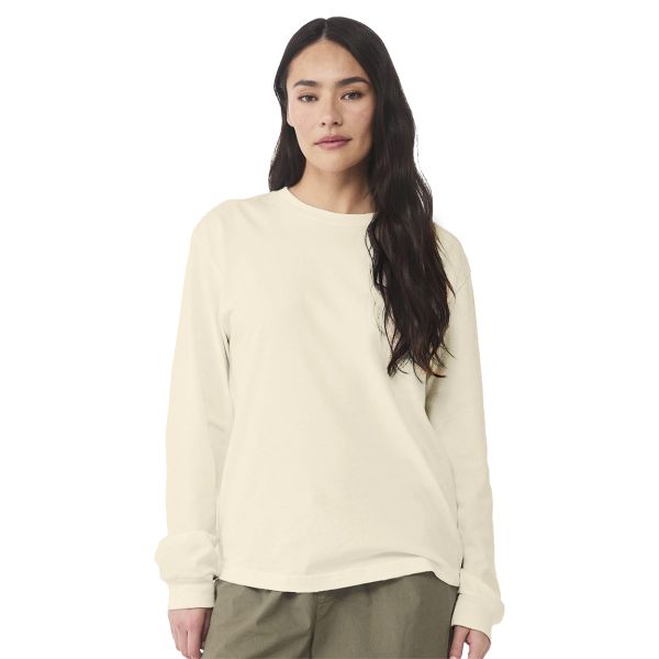 Women's Long Sleeve Shirts Bella + Canvas Unisex 6oz Heavyweight Long-Sleeve T-Shirt | 3511