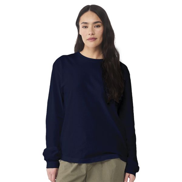 Women's Long Sleeve Shirts Bella + Canvas Unisex 6oz Heavyweight Long-Sleeve T-Shirt | 3511