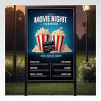 Backlit Film Posters