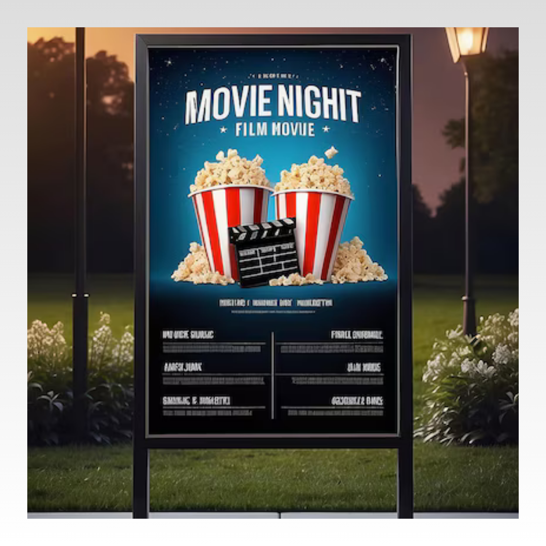 Backlit Film Posters