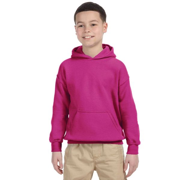 Kid's & Youth's Hoodie Gildan Youth Heavy Blend 13.3 oz./lin. yd., 50/50 Hood | G185B