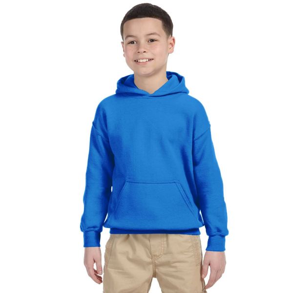 Kid's & Youth's Hoodie Gildan Youth Heavy Blend 13.3 oz./lin. yd., 50/50 Hood | G185B