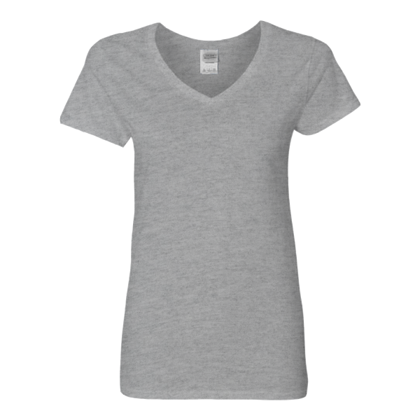 Women’s T-Shirts Gildan Heavy Cotton™ Women’s V-Neck T-Shirt | 5V00L