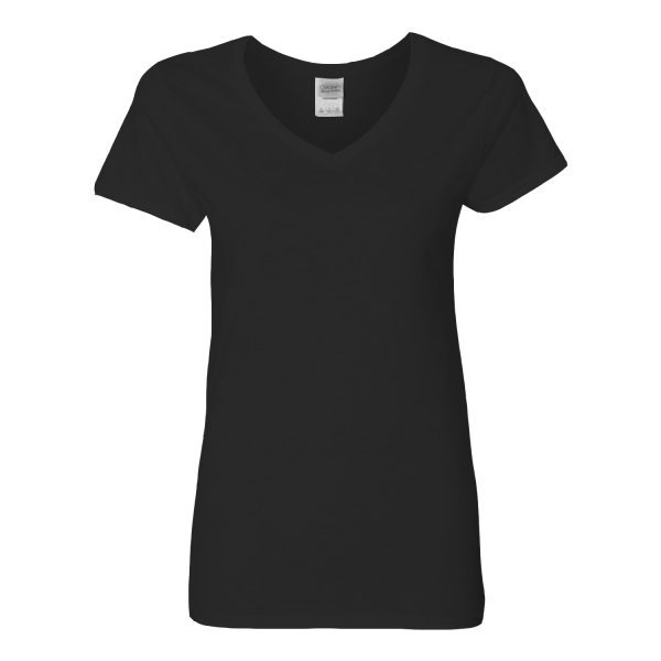 Women’s T-Shirts Gildan Heavy Cotton™ Women’s V-Neck T-Shirt | 5V00L