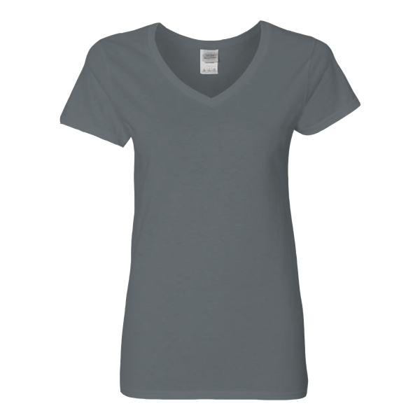 Women’s T-Shirts Gildan Heavy Cotton™ Women’s V-Neck T-Shirt | 5V00L