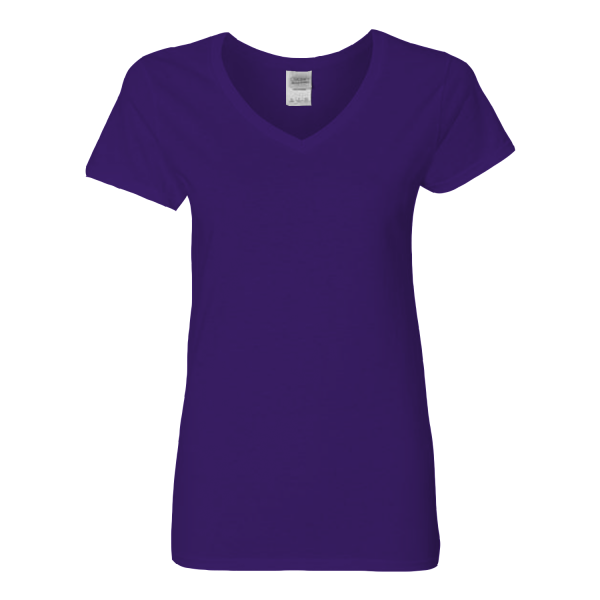 Women’s T-Shirts Gildan Heavy Cotton™ Women’s V-Neck T-Shirt | 5V00L