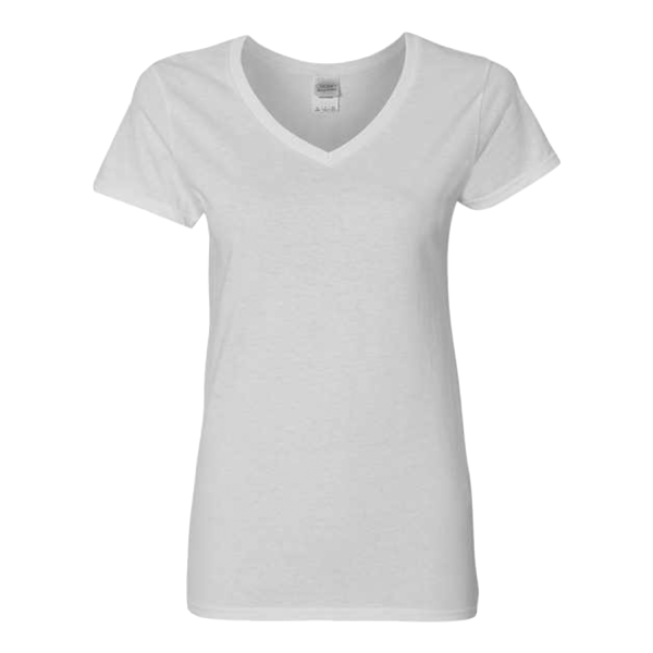 Women’s T-Shirts Gildan Heavy Cotton™ Women’s V-Neck T-Shirt | 5V00L