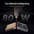 xTool P3 80W Flagship CO2 Laser Cutter with Intelligent Automation