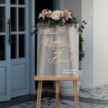 White Acrylic Signs
