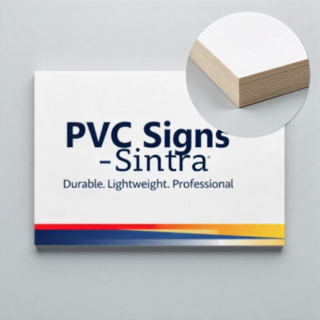 PVC Signs – Sintra