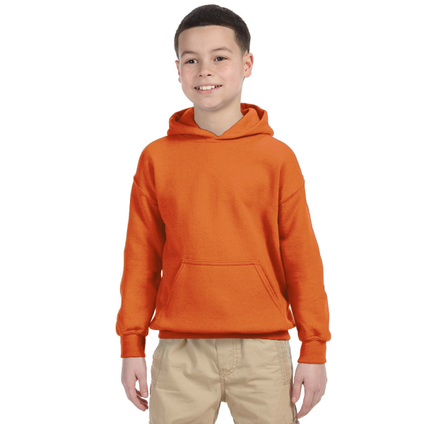 Kid's & Youth's Hoodie Gildan Youth Heavy Blend 13.3 oz./lin. yd., 50/50 Hood | G185B