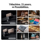 xTool P3 80W Flagship CO2 Laser Cutter with Intelligent Automation
