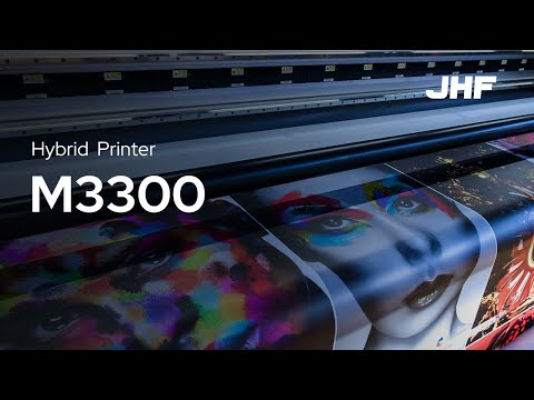 JHF M3300 UV Hybrid Flatbed & Roll to Roll KYOCERA PRINT HEAD