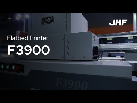 JHF F3900 - FLATBED UV INDUSTRIAL PRINTER - LARGE FORMAT